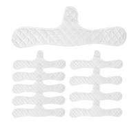 Coppette Per Reggiseno In Cotone - 10 Coppette In Cotone Riutilizzabili Sotto Il Seno | Inserti Invisibili Per Reggiseni Per Lingerie Da Donna Per Giornate Calde Esercizi Sport All'aria Aper