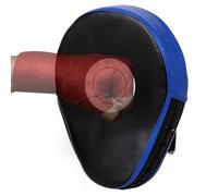 Coppetti da Boxe in Pelle PU, Cuscinetti Bersaglio Guanti da Pugno ammortizzanti | MMA Strike Pad Martial Arts Gear for Adults Kids Kickboxing Practice Punch Training Equipment D