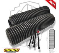 CIRMC|#CIRCUIT Soffietti 32 Denti, Moto Unisex Adulto, Nero, nd
