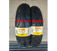 COPPIA 100/80 17 52S 130/70 17 62S DOT/ANNO 2025 PIRELLI ANGEL CITY GOMME