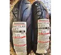 Coppia 110/70 ZR17 54W e 150/60 ZR17 66W BRIDGESTONE BATTLAX S21 DOT 2025