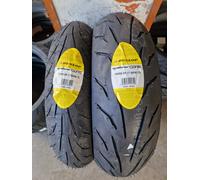 Coppia 120/60 ZR17 55W 160/60 ZR17 69W DUNLOP QUALIFIER CORE DOT 25/26