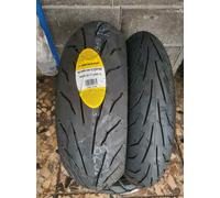 Coppia 120/60 ZR17 55W e 180/55 ZR17 73W DUNLOP QUALIFIER CORE DOT25/26