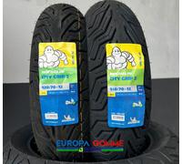 COPPIA 120/70-12 + 140/70-12 65S MICHELIN CITY GRIP 2 GOMME DOT 2026/25 NUOVE
