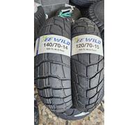 Coppia 120/70-15 56S e 140/70-14 68S M+S EUROGRIP BEE WILD DOT25/26