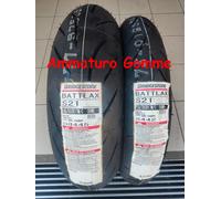 COPPIA 120/70 17 160/60 17 DOT 2025 +OMAGGIO BRIDGESTONE BATTLAX S21 GOMME MOTO