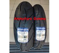 COPPIA 120/70 17 160/60 17 DOT/ANNO 2026 +OMAGGIO METZELER SPORTEC M5 INTERACT
