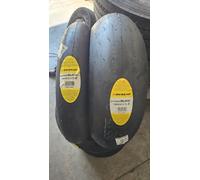 Coppia 120/70 R17 M 190/55 R17 E DUNLOP GP RACER SLICK D212 M DOT25/26