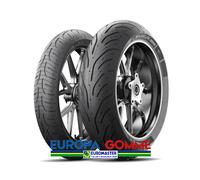 COPPIA 120/70 ZR17 + 160/60 ZR17 MICHELIN PILOT ROAD 4 GOMME MOTO DOT RECENTE