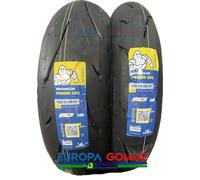 COPPIA 120/70 ZR17+ 180/55 ZR17 MICHELIN POWER GP2 GOMME MOTO SPORT DOT25/24 NUO