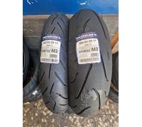 Coppia 120/70 ZR17 58W 160/60 ZR17 69W METZELER SPORTEC M3 DOT2025 posteriore
