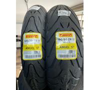 Coppia 120/70 ZR17 58W 160/60 ZR17 69W PIRELLI ANGEL ST ANTERIORE + POSTERIORE