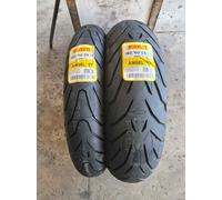 Coppia 120/70 ZR17 58W 160/60 ZR17 69W PIRELLI ANGEL ST DOT2025 ANT e POST