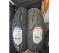 Coppia 120/70 ZR17 58W e 150/60-17 66H MITAS SPORT FORCE + DOT 25/26