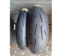 Coppia 120/70 ZR17 58W e 180/60 ZR17 75W PIRELLI DIABLO ROSSO 4 CORSA DOT2023