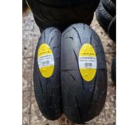 Coppia 120/70 ZR17 58W M e 190/55 ZR17 75W E DUNLOP GP RACER D211 DOT 2024/26