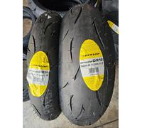 Coppia 120/70 ZR17 58W M e 190/55 ZR17 75W E DUNLOP GP RACER D212 DOT2025