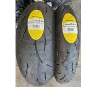 Coppia 120/70 ZR17 58W M e 200/55 ZR17 75W E DUNLOP GP RACER D212 DOT 24e26