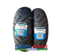 COPPIA 120/90-10 + 130/90-10 DELI TYRE GOMME STRADALI QUALITÀ DOT RECENTE ZUMA