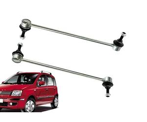 COPPIA 2 ASTA/PUNTONE BIELLETTA DX E SX ANTERIORE BARRA STABILIZZATRICE PER PANDA 169