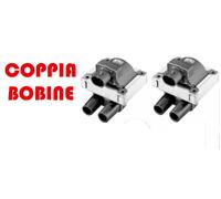 COPPIA 2 BOBINE ACCENSIONE NGK-BERU FIAT PANDA 169 2° SERIE 4X4, 1.2 BI-POWER