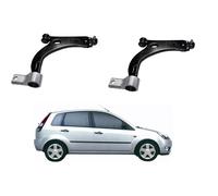 COPPIA 2 BRACCI OSCILLANTI SOSPENSIONE ANTERIORE FORD FIESTA 5 FUSION MAZDA 2