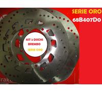 COPPIA 2 DISCHI FRENO ANTERIORI BREMBO 68B407D0 YAMAHA V-MAX 1200 1989 1990