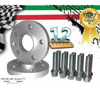 COPPIA 2 DISTANZIALI RUOTA 12mm CON BULLONI PER FIAT LANCIA ALFA ROMEO 4X98 58,1