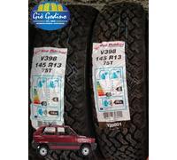 Coppia 2 Gomme TASSELLATE 145/80 R13 75T M+S Fuoristrada Disegno W160 Fiat Panda