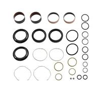 Coppia (2) Kit di ricostruzione paraolio antipolvere per boccole forcella compatibile con boccole forcella Ya-ma-ha YZ125 WR250F Ka-wa-sa-ki KX125 KX250 1996-2019 Ricostruzione paraolio antipolvere