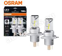 Coppia 2 Lampade Fari LED Osram H4 Luce Bianca 6500K per Chevrolet Cruze da 2009