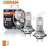 Coppia 2 Lampade Fari LED Osram H7 HL Easy Luce Bianca 6500K per Alfa Romeo 166