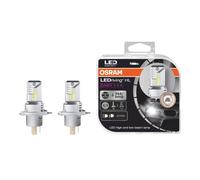 COPPIA 2 Lampade Lampadine H4 / H19 LED HL EASY OSRAM LUCE BIANCA 6000K