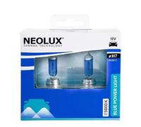 COPPIA 2 LAMPADE LAMPADINE NEOLUX BLUE POWER LIGHT AUTO MOTO H7 N99HC-2SCB