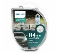 COPPIA 2 LAMPADE LAMPADINE Philips H4 X-TREME Vision PRO+150%