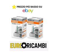 Coppia 2 Lampade Xenon OSRAM D3S Xenarc 66340 35W 4500K Originali OEM Spediz.24h