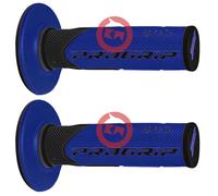 PROGRIP Manopole Mx 801-146 - Doppia Densità - Nero/Blu Senza