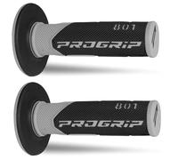 COPPIA 2 MANOPOLE PROGRIP 801 ROSSE GEL D.22-25 UNIVERSALI PER CROSS MOTOCROSS