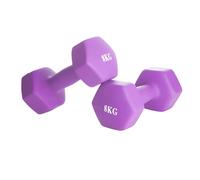 COPPIA 2 MANUBRI PESI DA PALESTRA MANUBRIO PESETTI PER FITNESS BILANCIERE 8.0KG