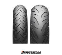 COPPIA 2 PNEUMATICI 100/80-16 + 120/80-16 BATTLAX SCOOTER 2 BRIDGESTONE DOT2022