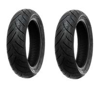Coppia 2 Pneumatici Dunlop ScootSmart 120/70 12 58P TL Malaguti Doodo 125