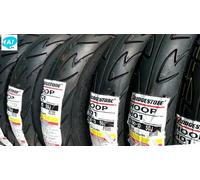 Coppia 2 Pneumatici Gomme Bridgestone B01 100/80-10 53J TL Piaggio ZIP Base 2002