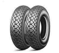 COPPIA 2 PNEUMATICI MICHELIN S83 MISURA 3.00 - 10 42J PER VESPA 50 SPECIAL