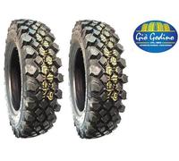 Coppia 2 Pneumatici TASSELLATI OFF ROAD 145/80 R13 75Q M+S RICOSTRUITI