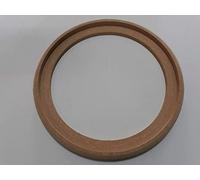 coppia 2 pz Supporto anello mdf Cerchi legno per altoparlanti casse woofer 16,5cm 165mm con incavo e smusso