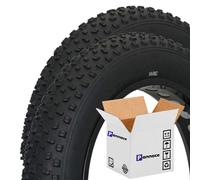 Coppia ( 2 Unità ) Copertone fat tassellato - 20 x 4.00 , Nero, rigido / E.T.R.T