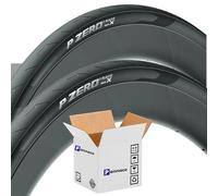 Coppia (2 unità) Pneumatici Bici CYCLING P Race Zero X TLR Copertoncino Strada - Tubeless ready - TechWALL+ Road - SmartEVO (700 X 28 c - 28-622 on RIM 19C)