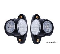 Coppia 24V LED Lato Posteriore Luci di Ingombro per Camion Man DAF Scania