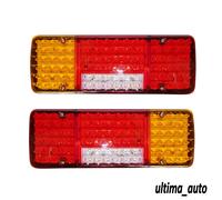 Coppia 24V Posteriore Stop 98 Luci LED Indicatore Nebbia Lampada Rimorchio Van