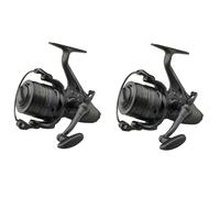 Coppia 2x A&M Angelsport DAM Quick Runshift 3L 5000FS Freilaufrolle, Nera